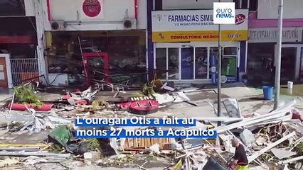 Un pont aérien pour évacuer les touristes et amener des médecins à Acapulco après le passage d'Otis