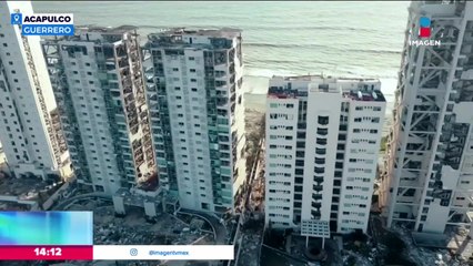 "Otis" destrozó la zona residencial de Acapulco