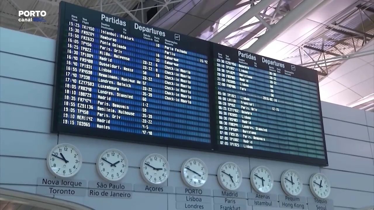 100 elementos da PSP reforçam segurança no aeroporto do Porto