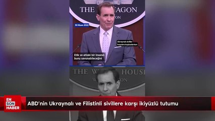ABD’nin Ukraynalı ve Filistinli sivillere karşı ikiyüzlü tutumu