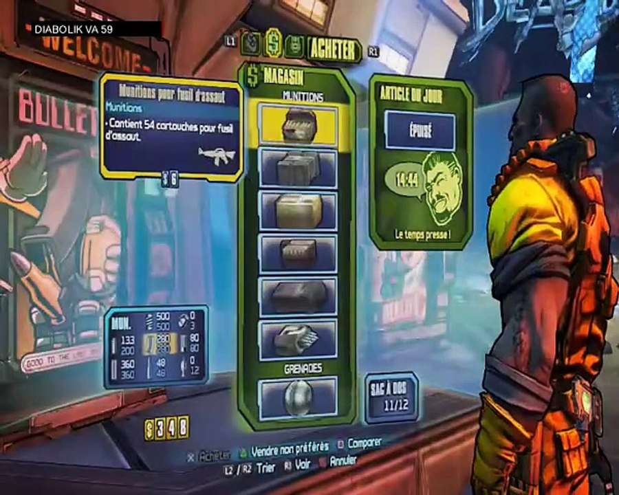 Borderlands TPS - Mission Principale n°2: Invasion de la Légion oublié