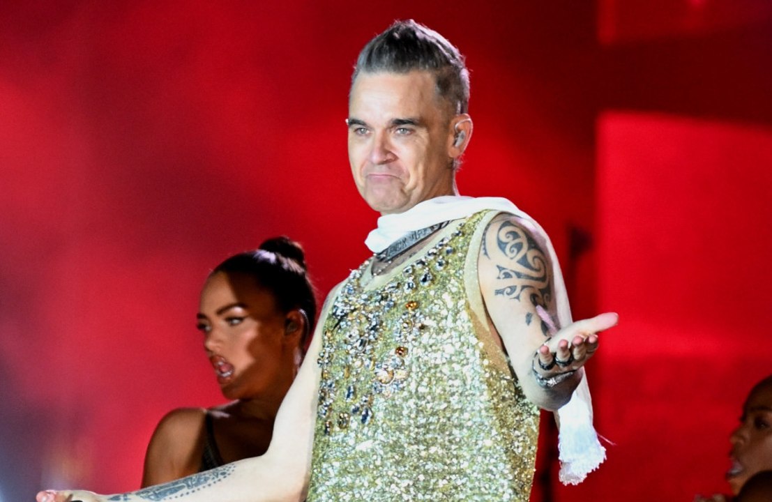 Robbie Williams felt like he was 'watching himself in a slow-motion car crash' when making his documentary