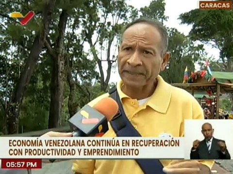 Caracas | Venezolanos manifiestan que la economía del país se ha incrementado en los últimos meses
