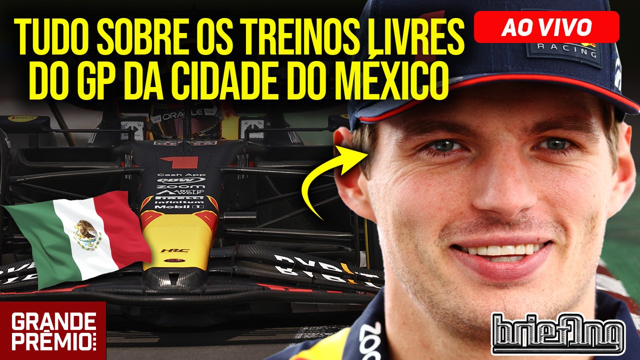 GP do México de F1: Verstappen lidera treino livre 2, fórmula 1