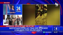 Chorrillos: mototaxista en se encuentra en UCI tras ser baleado en el cuello por delincuentes