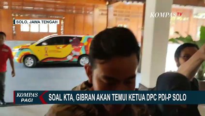 Soal KTA PDI-P, Gibran Mengaku Akan Segera Temui FX Rudy