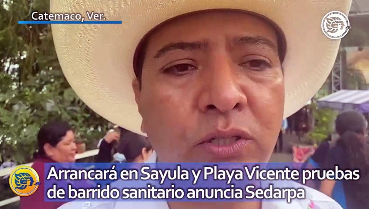 Arrancará en Sayula y Playa Vicente pruebas de barrido sanitario anuncia Sedarpa
