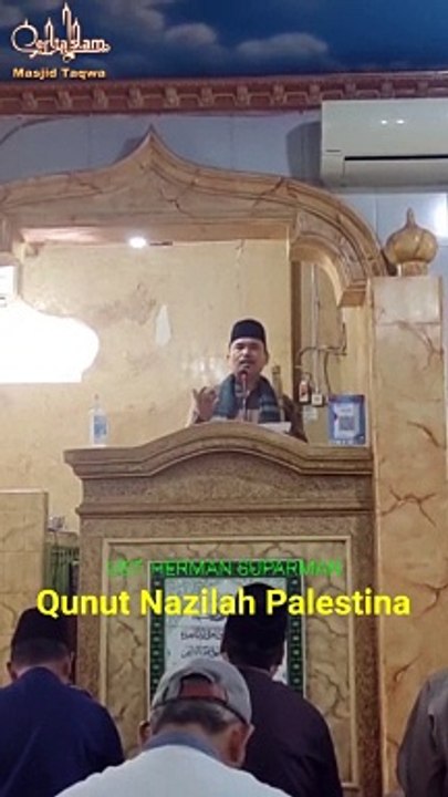 Qunut Nazilah untuk Palestina