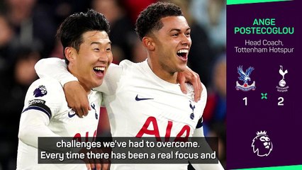 Postecoglou enjoys his problem solving league leaders beating Palace