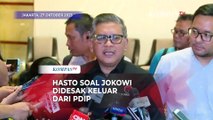 Respons Hasto Soal Desakan Jokowi Keluar dari PDI Perjuangan