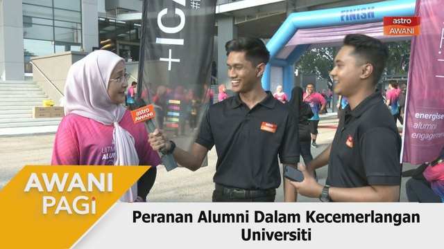 AWANI Pagi: Peranan Alumni Dalam Kecemerlangan Universiti
