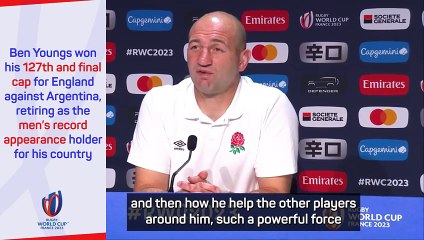 Borthwick and Farrell pay tribute to Ben Youngs as England beat Argentina