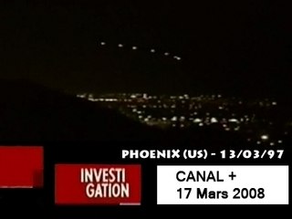 OVNIS - PHOENIX - 13/03/97 - CANAL+ INVESTIGATION