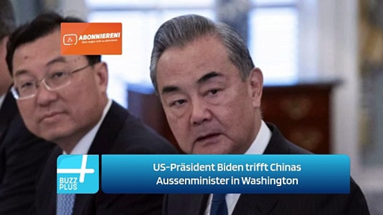 US-Präsident Biden trifft Chinas Aussenminister in Washington