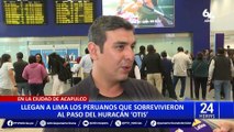 Cónsul de Perú en México descarta peruanos fallecidos por huracán Otis