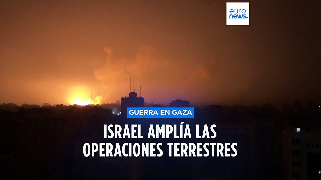 Israel amplia las operaciones terrestres en el norte de Gaza
