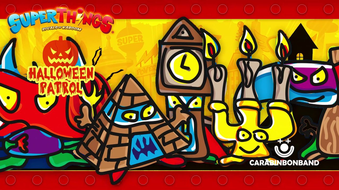 Superthings Halloween inventados - By CARA BIN BON BAND