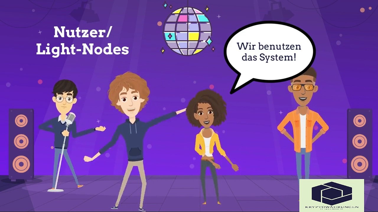 Teilnehmer von Kryptowährungen