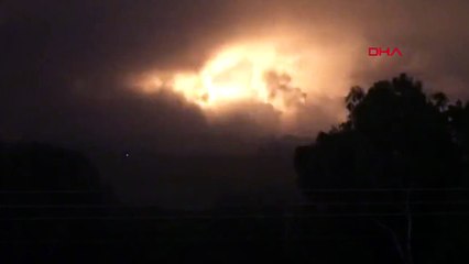 IDF: 100 İsrail jeti, gece boyunca Gazze'yi bombaladı