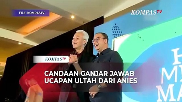 Candaan Ganjar Pranowo Balas Ucapan Selamat Ulang Tahun dari Anies Baswedan