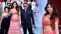 Shilpa Shetty ने Red Bridal Outfit में Bombay Times Fashion Week 2023 में बिखेरा जलवा