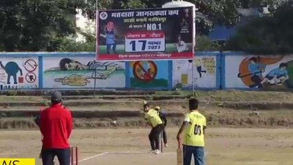 नरसिंहपुर: शत-प्रतिशत मतदान हो, इसलिए चौका-छक्का लगाकर मतदाताओं को कर रहे है जागरूक