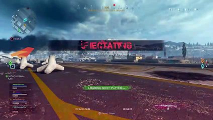 Warzone 1: Getting a dub while getting hit by 5+ Airstrikes