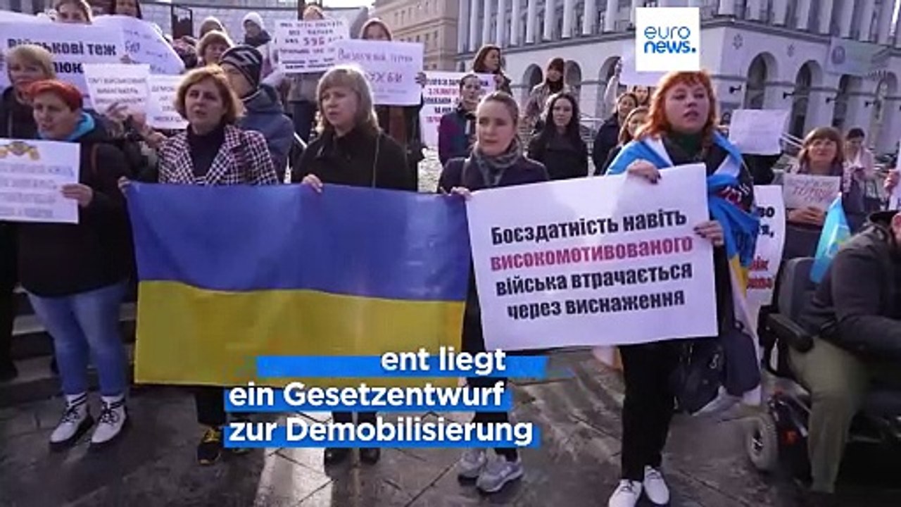 Ukrainer fordern Pause für ihre Soldaten