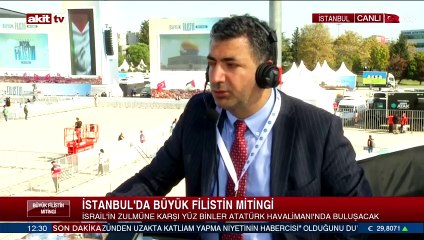 Hüsamettin Aslan Filistin mitingini değerlendirdi