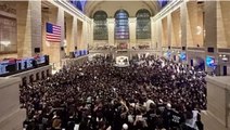 ABD'li Yahudilerden Gazze'de ateşkes için oturma eylemi