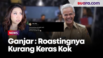 Ganjar Bingung Soal Roastingan Kiky Saputri Dipotong: Wong Kemarin Roastingannya Kurang Keras