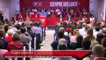 Sánchez defiende la amnistía ante el Comité federal del PSOE: 