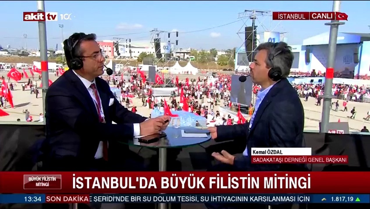 Sadakataşı Derneği Genel Başkanı Kemal Özdal Filistin'deki son durumu anlattı