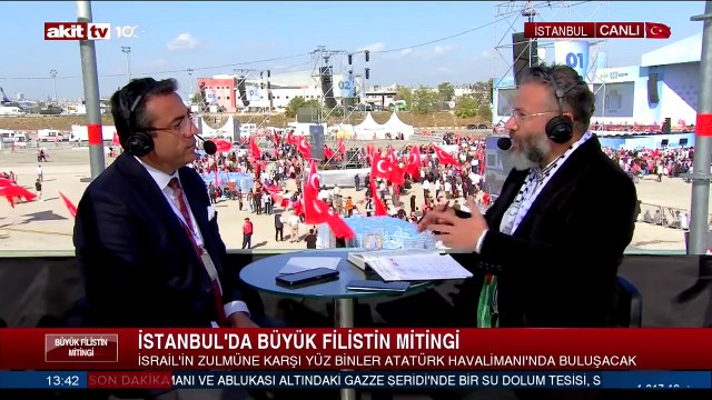 Akit TV Haber Koordinatörü Muharrem Coşkun Filistin'deki son durumu değerlendirdi