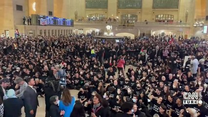 ABD'de barış isteyen Yahudilere ters kelepçe