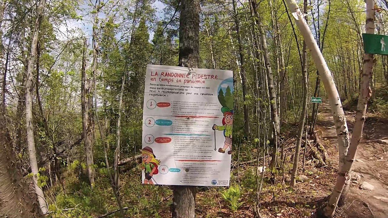 Auto Hébertville Sentier du Lac Kénogami 25 Mai 2023