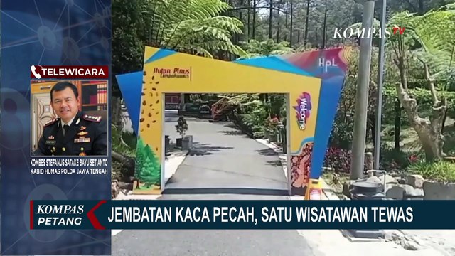 Kasus Wahana Jembatan Kaca Pecah di Banyumas, Polisi: Struktur Jembatan Kaca Tidak Sesuai