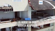 Los ciudadanos de Acapulco sobreviven sin recursos tras el paso del huracán Otis