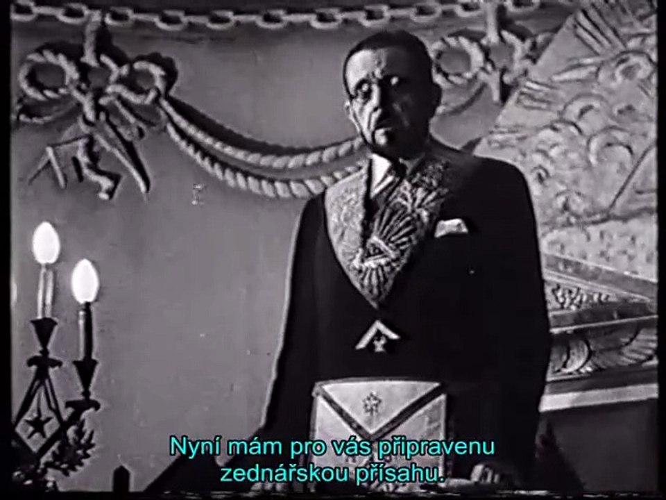 Svobodní zednáři a svobodné zednářství - Video o svobodných zednářích, a o celosvětové nadvládě svobodných zednářů (tchèques).MP4