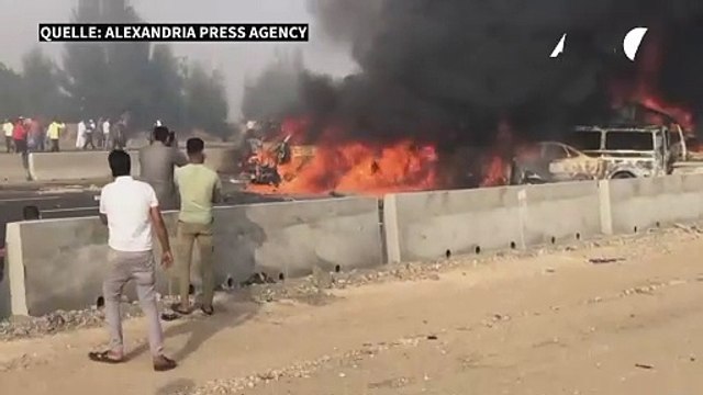 Mindestens 35 Tote bei Verkehrsunfall in Ägypten
