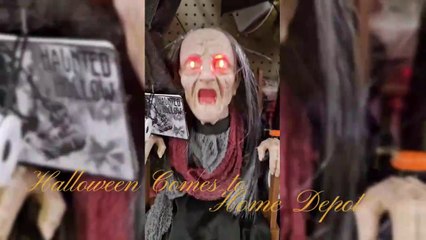Halloween Comes to Home Depot - Halloween 2023