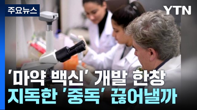 '마약 백신' 개발 한창...지독한 '중독' 끊어낼 수 있을까? / YTN