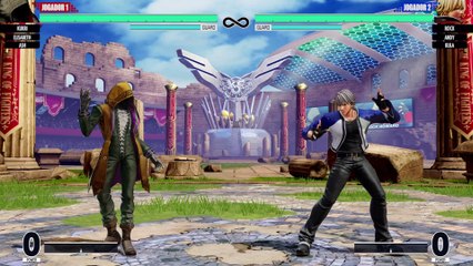 THE KING OF FIGHTERS XV KUKRI/ELISABETH/ASH VS ROCK/ANDY/KULA