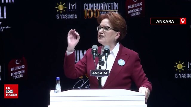 Meral Akşener: Cumhuriyet'i bir siyasi parti değil Türk milleti kurmuştur