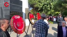 Diyarbakır’da törende gerginlik: CHP'nin çelengi alınmadı