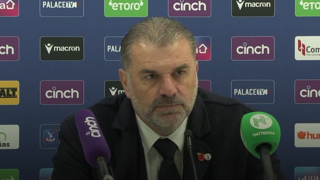 Ange Postecoglou praises Tottenham’s 2-1 victory over Crystal Palace after sluggish first half