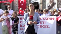 Cumhuriyet Kadınları Derneği ve Türkiye Gençlik Birliği Cumhuriyet'in 100. Yılda Anıtkabir'de!