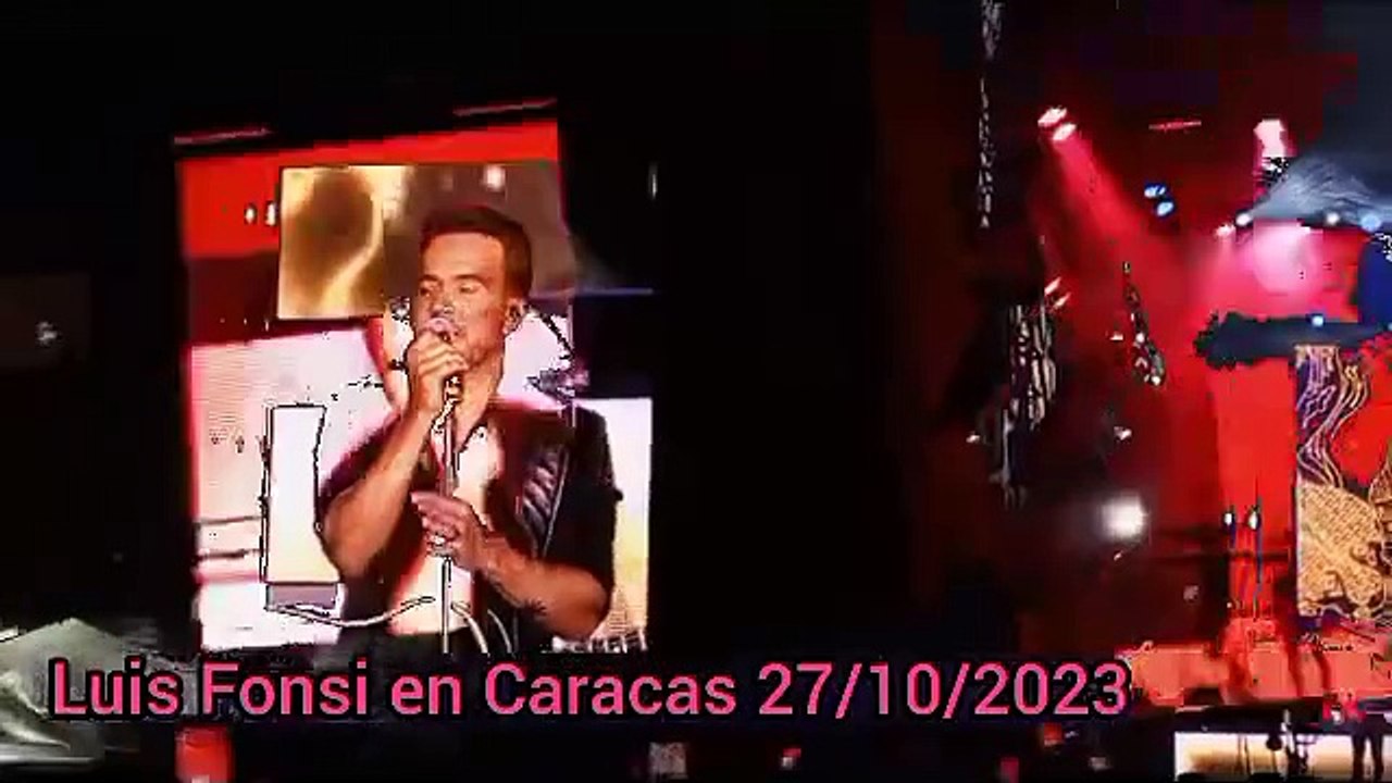 Después de 12 años, Luis Fonsi vivió junto a los caraqueños una noche de ensueño