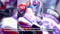 Jorge Martin Menang Sprint Race MotoGP Thailand, Diikuti Brad Binder dan Luca Marini