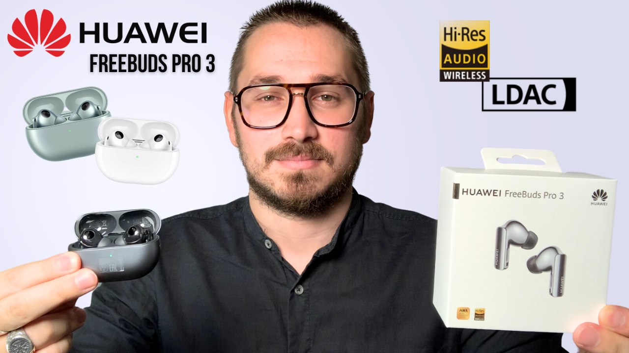 Test Huawei FreeBuds Pro 3 - Vidéo Dailymotion